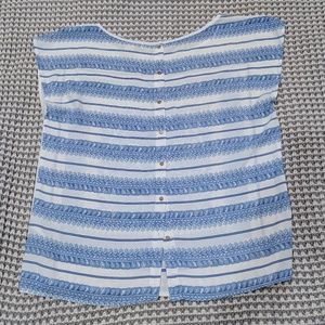 Forever 21 Love Sleeveless Blouse/Top Sz Med